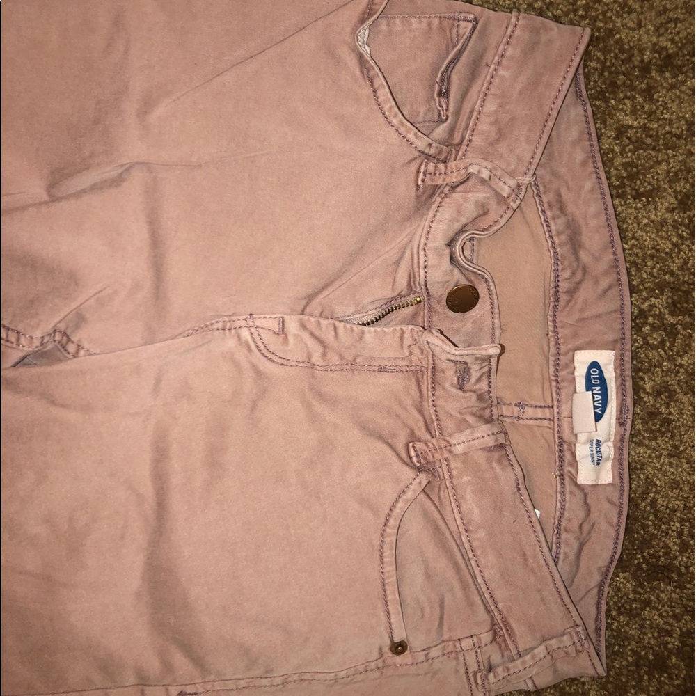 Mauve pants
